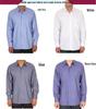 Men's Summer Loose Cotton Shirt for Middle-aged and Elderly