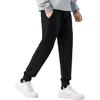 Li Ning Sports Lifestyle Series Solid Color Loose Fit Cuffed Moisture Wicking Breathable Casual Pants Men Pants Black AKLTE51-1