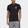 Set-in Sleeve T-Shirt Men's Black GK5211