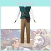 Enchanting Magic Cosplay Costume With Long Hair For Princess Cosplay Featuring Lettuce Prince Flynn Rider Polyester Fiber