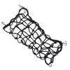 Motorcycle Helmet Mesh Latex Filament for Electric Vehicles Sports Cars OffRoad(Grey Black )