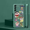 Case for Samsung Galaxy A20s A30s A06 A71 A73 A03 A02s A50 A56 A05 A04 A53 Phone Cover Cartoon Cute Shin-chan