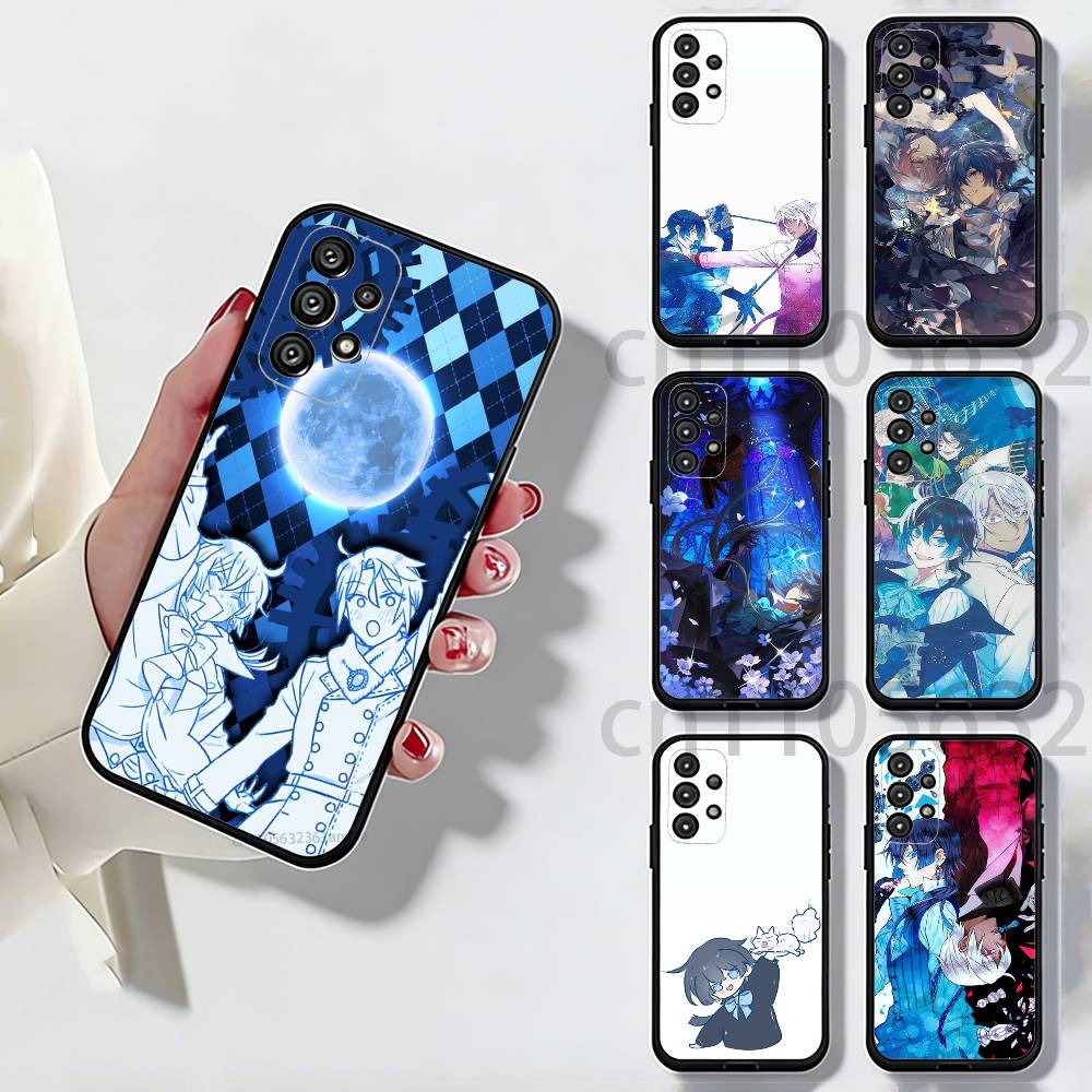 Comics V-Vanitas N-Noe Phone Case For Samsung Galaxy A13,21s,22,31,32,52,53,71,80,A91 Soft Black Shell