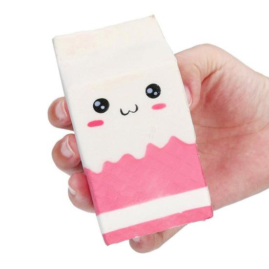 Soft Squishies Yogurt Milk Bottle Slow Rising Kids Adults Decompression Toy