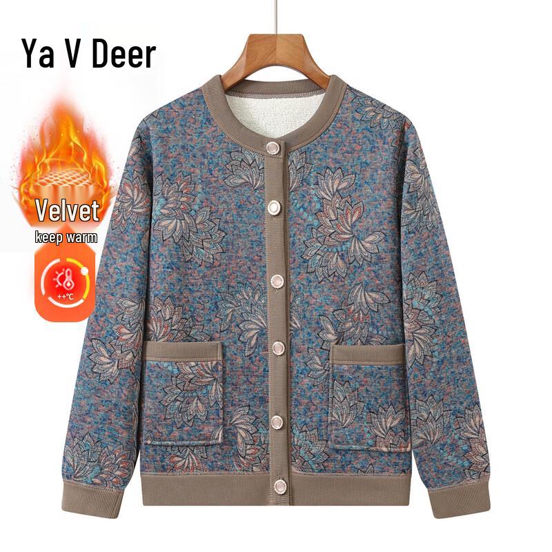 

Yalu Women s Warm Knit Cardigan for Autumn/Winter 2XL