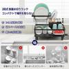 MAJALiS Dish Dish Drainer 2 Dish Drying Dish Washing Washing Dish Large Automatic Easy Vertical or Horizontal 2 Black Drainer, Rack, Tiers, Rack,
