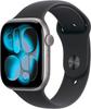 Apple Watch Series 11 5G 46mm Aluminium Space Gray Sport Band Black S/M