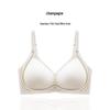Women's Seamless Push-Up Bra with Side Support, Thin Fixed Cups, and Beautiful Back Design for Full Coverage and Anti-Sagging.