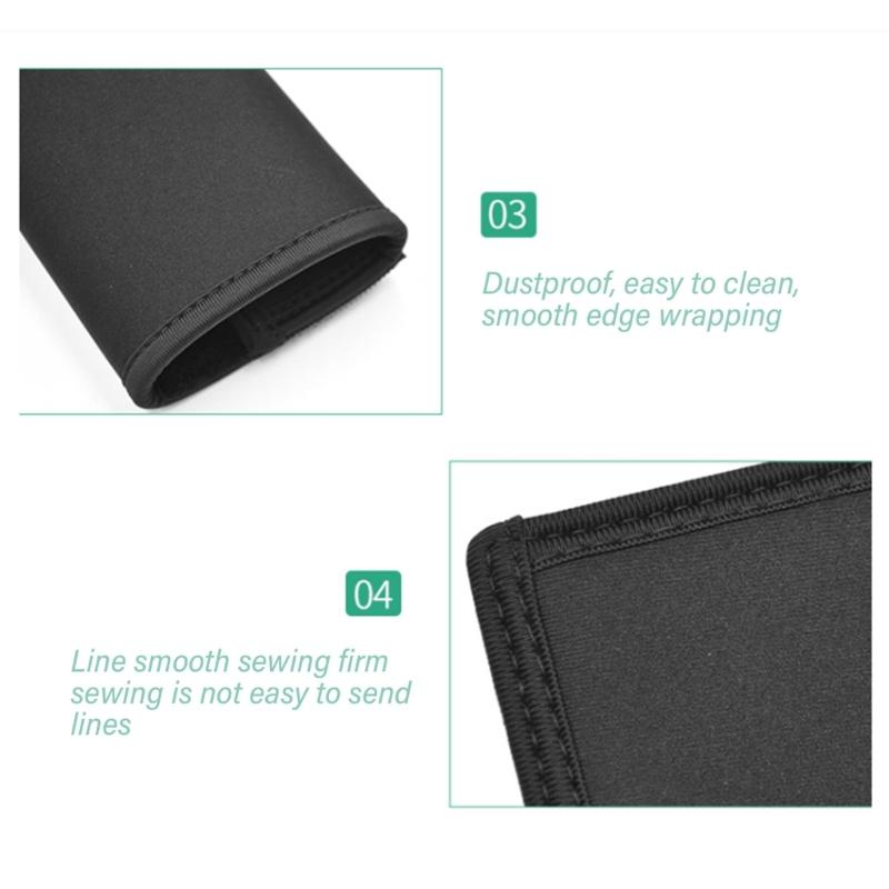 3 τεμ. Νεοπρένιο Προστατευτικό Πλαισίου Ποδηλάτου Προστατευτικό Κάλυμμα Πλαισίου Ποδηλάτου Αξεσουάρ Ποδηλασίας για Προστασία Αλυσίδας Ποδηλάτου