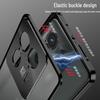 Motorola X40/X50Ultra Aluminum Alloy Snap Button Phone Case