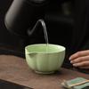2PCS Ceramic Matcha Bowl Smooth Large Capacity Matcha Whisk Stand High Temperature Resistant Tea Salad Soup Bowl