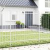 Garden Fence Woerden White 170 x 215 cm Powder Coated Steel