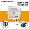 3D Printer Parts Titan Aero Heat Sink Cooling Block V6 Extruder Short Range Hotend 1.75mm Radiator For 3D Printer J-Head