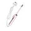 9mm Ceramic Tiny Curling Wand Quick Heats Up Skinny Hair Curling Iron Wand with 2 Heat Settings Auto Shut Off for Short   Hair