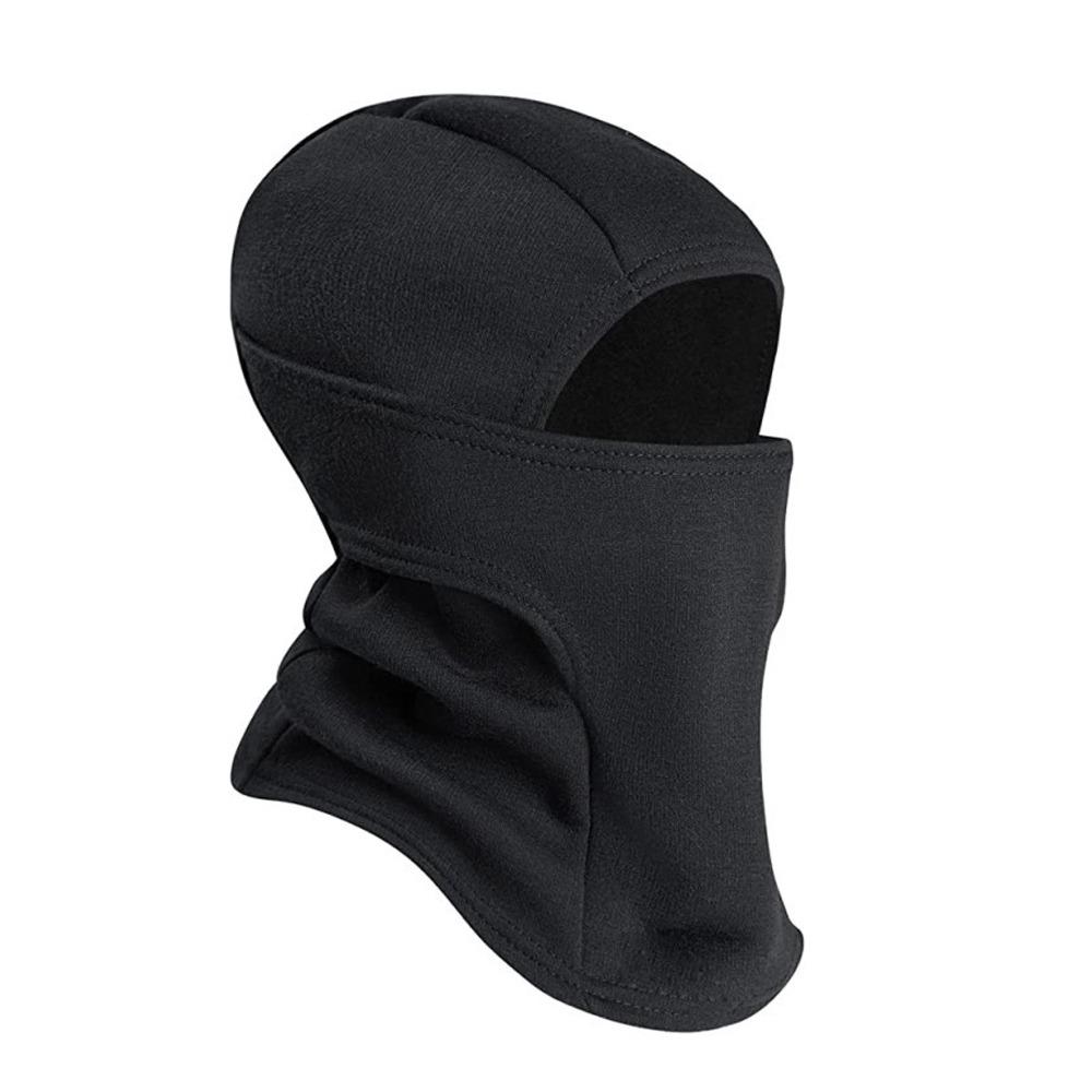 

Флісова лижна балаклава Шапка Вітрозахисна Маска для лиж на все обличчя Тепла Велосипедна накидка на голову Для вулиці чорний