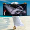 Personalized Customized Proof Beach Towel with Resident Evil Leon S. Kennedy Pattern - Soft, Absorbent,quick-drying,perfect Swimming,camping&bathing