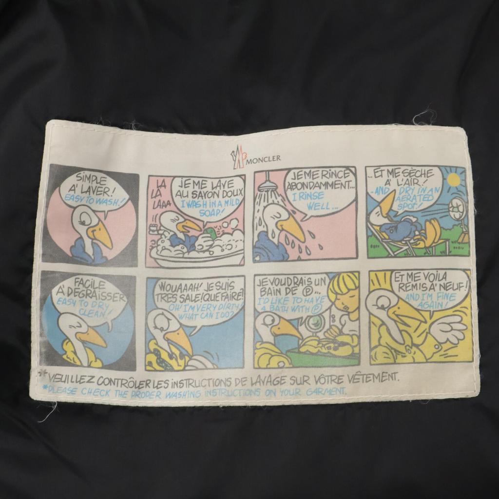 Moncler Im Inland autorisierte Montgenevre Daunenjacke Jacke 0 schwarzGebraucht