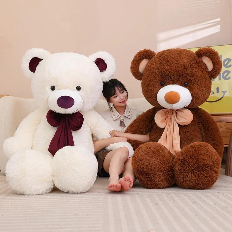 5 Colors HighQuality Teddy Bear With Bowknot Stuffed Animals Bear Plush Toys Doll Pillow Kids Lovers Birthday Baby Gift