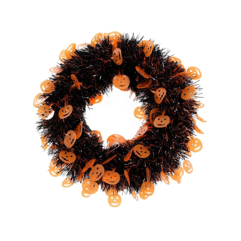 Pumpkin garland, Halloween door decoration, decorative pendant