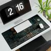Space Ship Control Panel  Desk Mat Mousepad Mouse Office Mouse Pad Desk Mats Desk Decor Laptop Accessories Non Slip Gaming