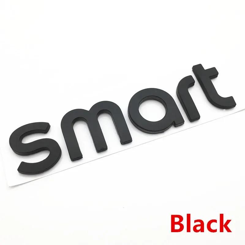 Car Sticker 3D ABS Car Front Head Hood Bonnet Emblem Logo Rear Tail Bumper Trunk Boot Mark Badge Sticker For Benz Smart Car Acce