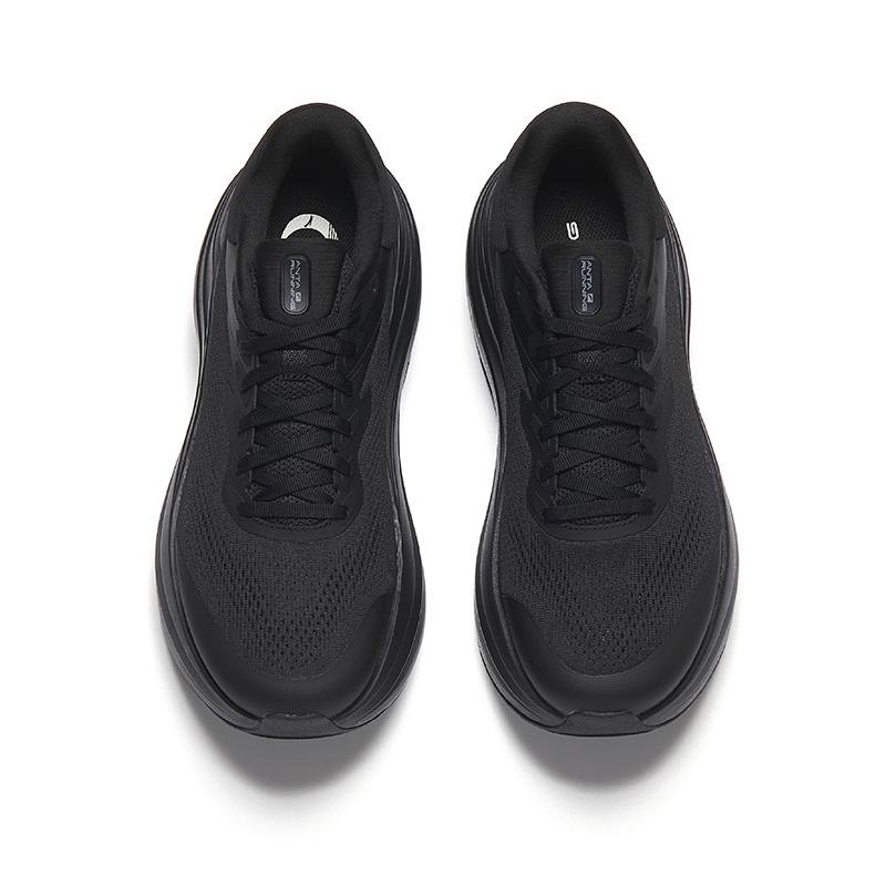 Anta Travel Step 2S Comfortable Versatile Slip Resistant Durable Low Top Casual Running Shoes Men Sneaker Black 112535545-1