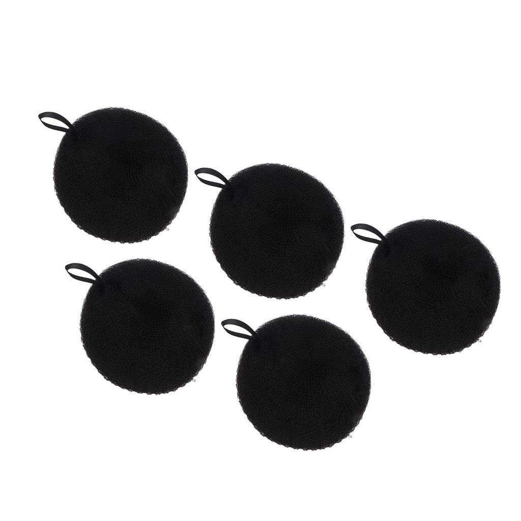 5pcs Bath Shower Loofah Sponge Deep Cleansing Dense Foam Comfortable Massage Body Wash Scrubber