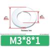 Extra Large Galvanized Metal Flat Washer (Sizes M1.6-M14)