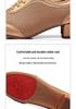 Women's Mid-Heel Latin Dance Shoes with Soft Soles for Adults