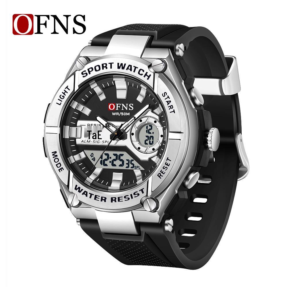 OFNS Trendy Multifunctional Sports Watch - Fashionable Electronic Student Watch