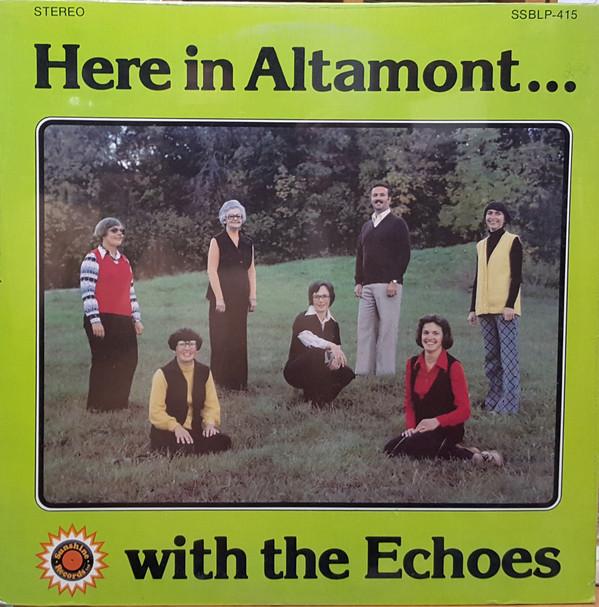 Виниловая пластинка ECHOES 18 Here In Altamont...With The Echoes SSBLP415 Sunshine Record Канада Мировая музыка Б/у