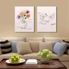 Picasso "Hand Holding a Bouquet" "Flowers and Doves" Picasso Poster Art Panel Picasso Painting Art Panel Art Frame Modern Poster Decorative Painting C