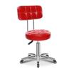 Hairdressing Rotating Salon Stool - Large Barber & Beauty Chair with Rollers