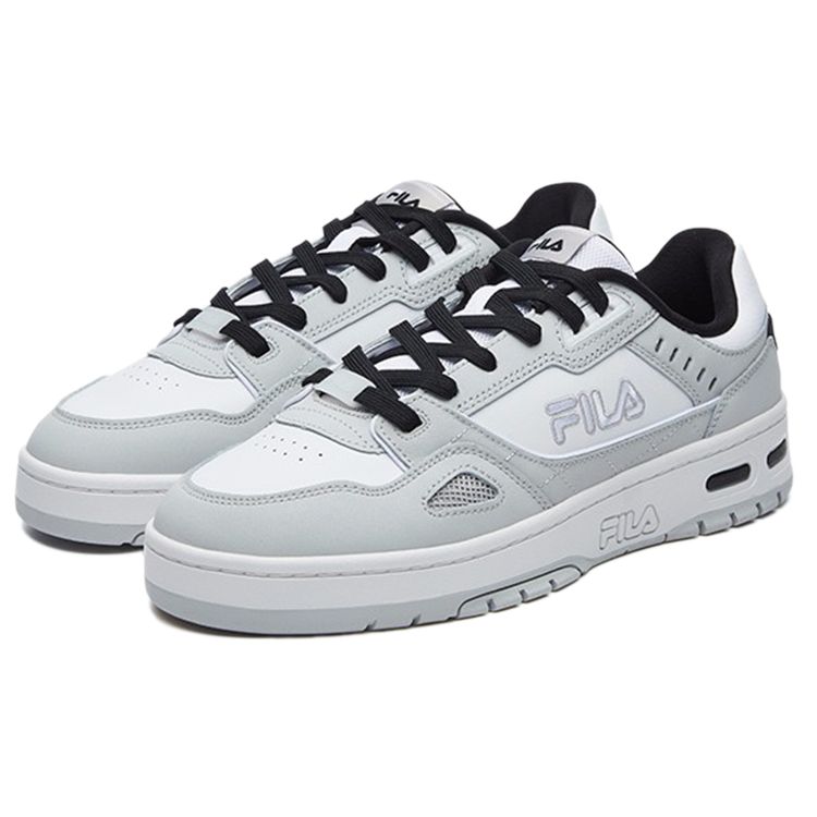 Fila Glory Basketball Fashion Retro Versatile Sports Casual Comfortable Low-Top Sneakers Men Sneakers White Gray F12M131215FGW