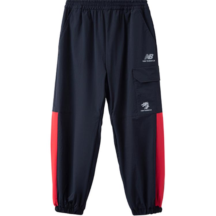 Children Aged 3 7 Years Old New Balance NB FW24 Knitted Sweatpants Black ND7TE11053-BK 110