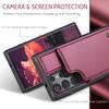 For Samsung Galaxy S26 Ultra Case with RFID Blocking 5 Card Slots CASEME C22 Leather Back Cover