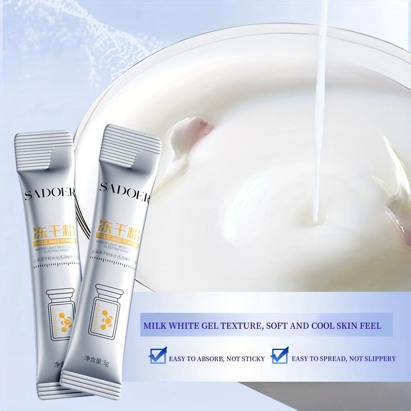 The Freeze-dried Powder Water-clear and Moisturizing Sleeping Mask Hydrates and Moisturizes, Rejuvenating the Skin