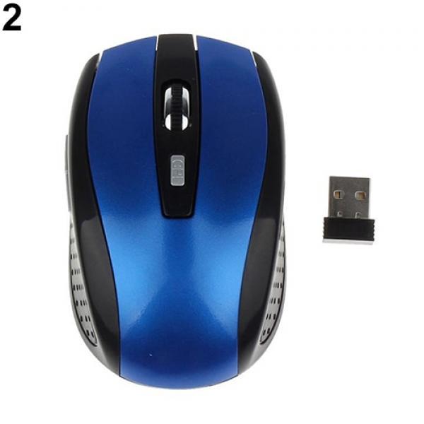 Mini Portable 2.4GHz Wireless Optical Mouse Mice For Computer Pc Laptop Game AVE