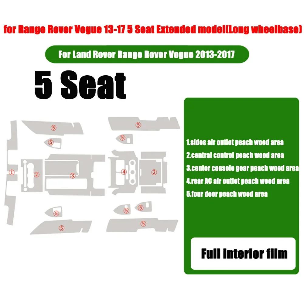 For Land Rover Range Rover Vogue L405 RR Sport L494 Car Door Center Console Film Central AC Navigation Screen TPU Protector Film