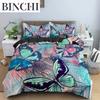 Butterfly Duvet Cover King Queen Size Animal Floral Bedding Collection For Teens Adults Beautiful Flower 23Pcs Polyester Quilt Cover