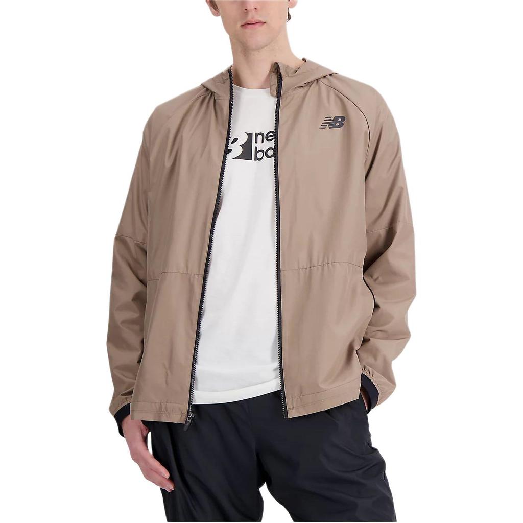 New Balance Jackets & Coats Men's Oyster Mushroom AMJ31044-MS