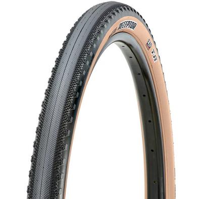 Maxxis Receptor EXO/TR/TanWall 120 TPI Tubeless 700C X 40 Gravel Tire