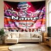 Custom Name Personalized Five Nights at Freddy's Print Tapestry, Wall Art Decor, Bedroom, Dorm, Apartment, LivingRoom, Party Backdrop, Gift for Birthd