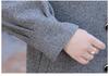 Spring Mid-Length Woolen Coat for Middle-Aged & Elderly Women - Casual Single-Breasted Cardigan with Small Lapel
