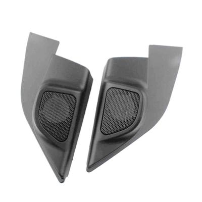 Car Tweeter Speaker Cover Triangle Decorative Frame Bracket For Nissan Altima Sunny 2010-