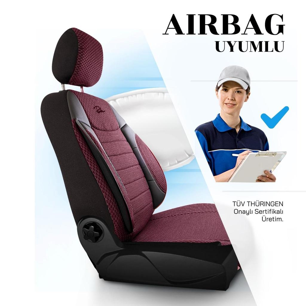 Elegant Series Woven Fabric Car Seat Covers