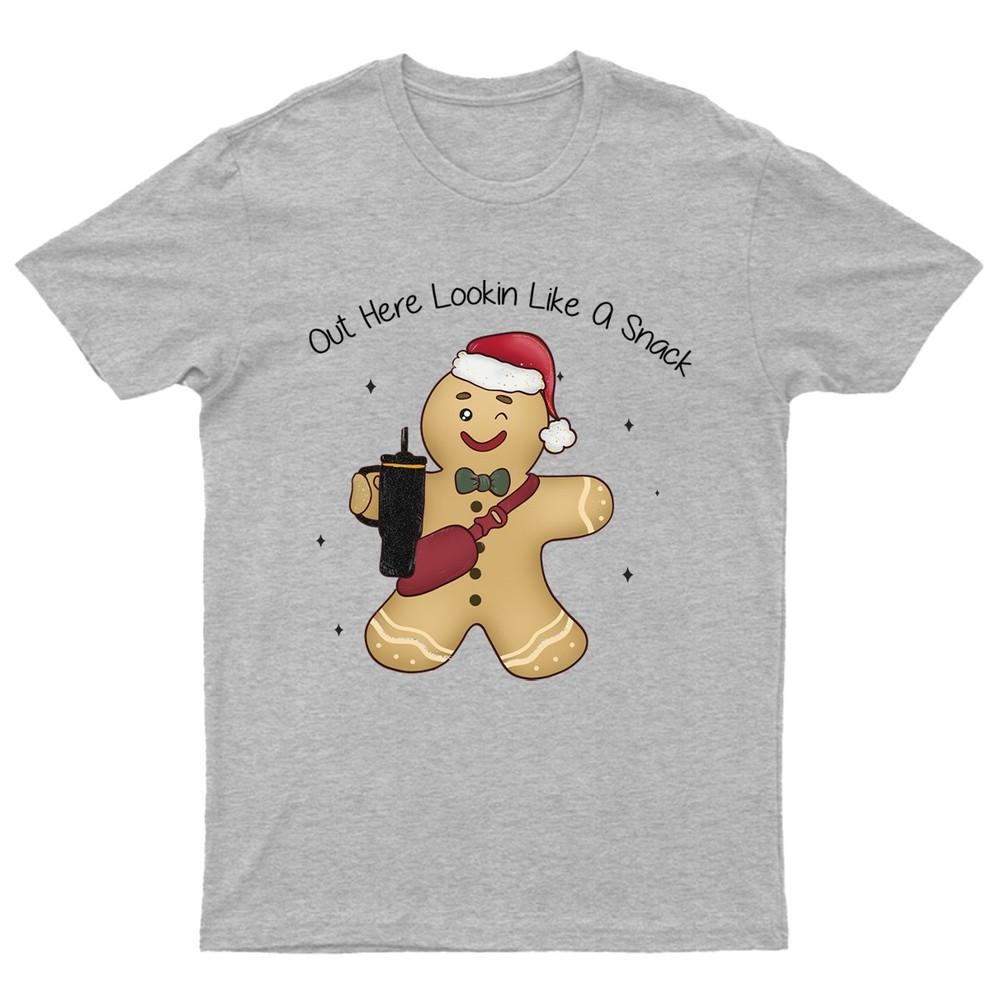 Out Here Lookin Like TShirt Unisex Gift Retro Seasonal Funny Xmas Santa c