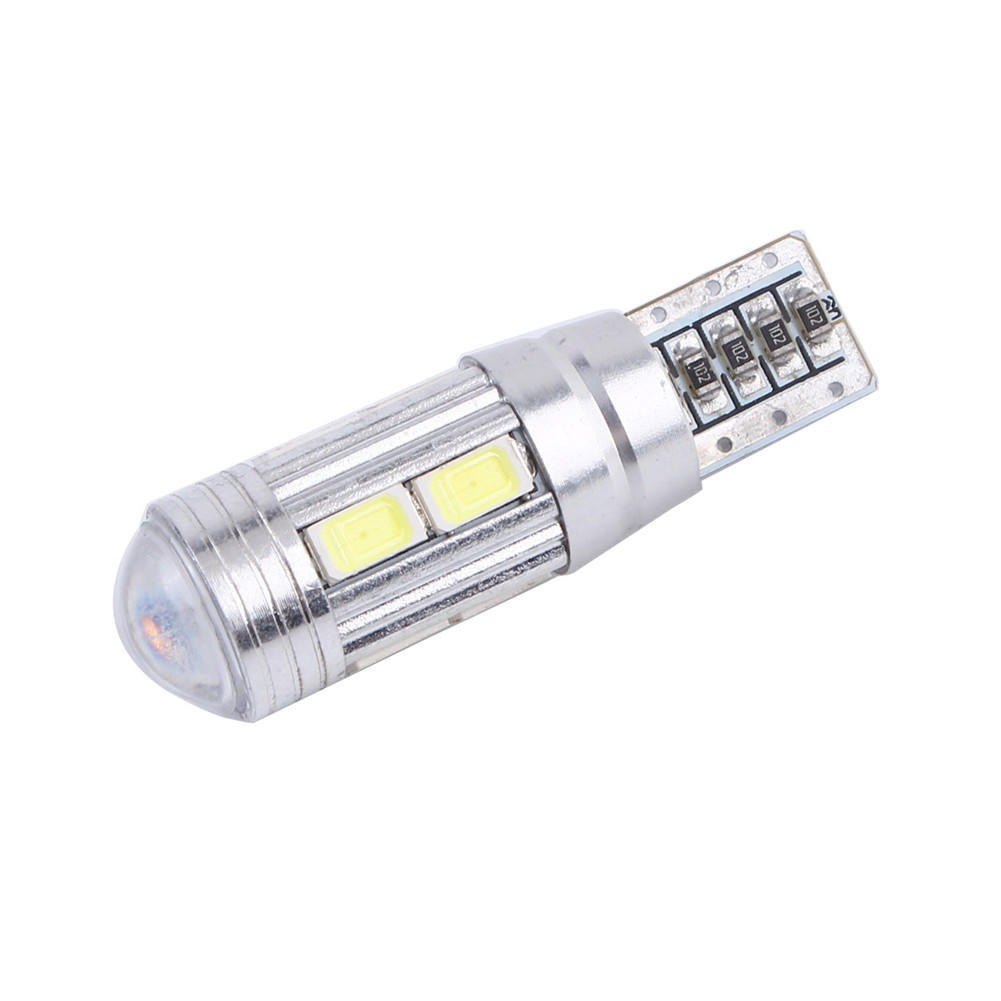 Lot De 10 Ampoules LED T10 Blanc 5630 Pour Voiture - Éclairage Intérieur Plafonnier, Carte (Marque Uxcell)