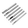 Premium-6 Sizes Oval Hole Punch For Leather 6Mm-10Mm Hollow Leather Crafting Hand Punching Tool Kit For Leather Crafting