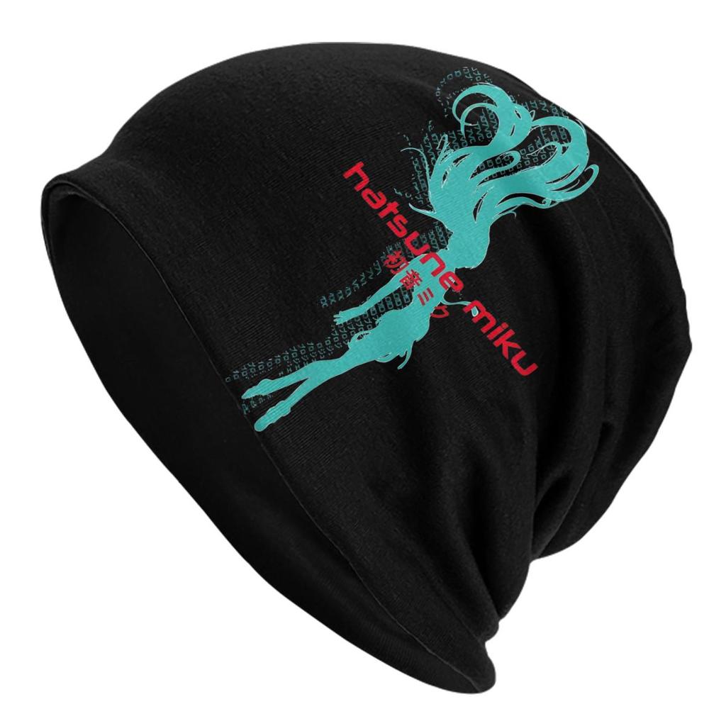 Hatsune Miku Chemo Beanie Unisex Women Winter Wear Skullies Caps Bonnet Knitted Hat